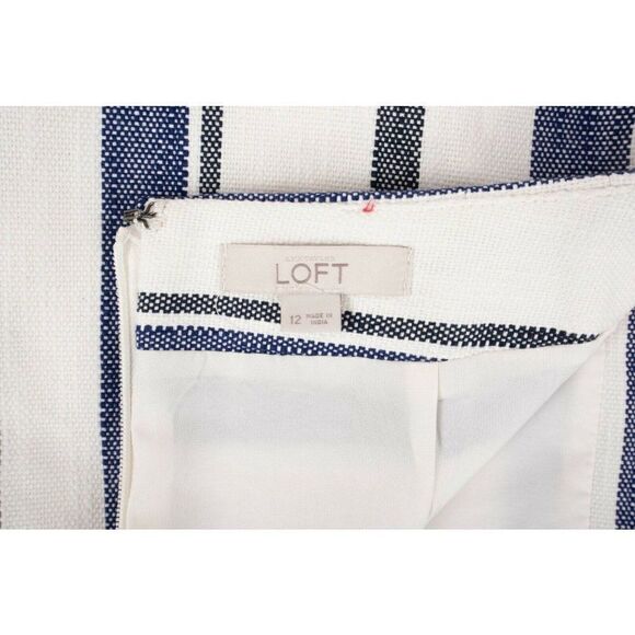 Loft by Ann Taylor Womens Fringe Faux Wrap Skirt - Picture 8 of 9